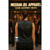 Women’s Diamond Quilted Motorcycle Leather Club Vest – Club Style