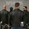 Men's Solid Buffalo Leather Motorcycle Jacket  