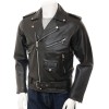 Classic Motorcycle Leather Biker Jacket 