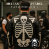 Men's Genuine Leather Skeleton Motorcycle Biker Jacket – Skull & Bone Design | Meeran Jee Apparel