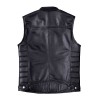 Men's Biker Style Motorcycle Genuine Cow Leather Vest
