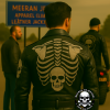Men's Skeleton Skull Bones Motorcycle Club Jacket – Marlon Brando Style by Meeran Jee Apparel