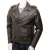 Men's Vintage Leather Biker Jacket