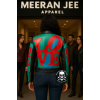 Women’s Multi-Colour Love Brando Style Leather Motorcycle Biker Club Jacket