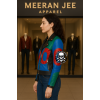 Women’s Multi-Colour Love Brando Style Leather Motorcycle Biker Club Jacket