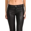 Women Fit Short 4 pocket Jeans Style Sheep Leather Pant