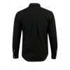 Men's Black Denim Kevlar Lined Armoured Biker Shirt 