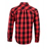 Men's Cotton Flannel Road Armoured Kevlar Lined Biker Shirt