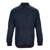 Men's Blue Denim Kevlar Lined Armour Bomber Jacket 