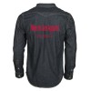 Men's Grey Denim Kevlar Lined Armoured Motorcycle Biker Shirt