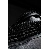 Men's Designer Calfskin Luxury Black Studded Biker Punk Vest