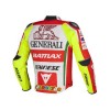 Men's Ducati CORSE Valentino Rossi Replica Motorbike Leather Jacket