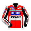 Men's Jorge Lorenzo Ducati Flexbox Blouson  Motogp 2017 Leather Motorcycle Jacket
