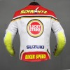 Suzuki Lucky Strike Kevin Schwantz 1993 Motorcycle Biker Racing Leather Jacket 