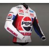 Men's Kevin Schwantz Pepsi Suzuki GP 1988 Motorbike Leather Jacket
