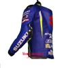 Men's Andrea Iannone Suzuki MotoGP 2017 Racing Leather Jacket