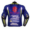 Men's Andrea Iannone Suzuki MotoGP 2017 Racing Leather Jacket