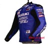 Men's Andrea Iannone Suzuki MotoGP 2017 Racing Leather Jacket