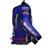 Men's Andrea Iannone Suzuki MotoGP 2017 Racing Leather Jacket