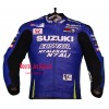 Men's Andrea Iannone Suzuki MotoGP 2017 Racing Leather Jacket
