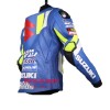 Men's Joan Mir Suzuki MotoGP 2019 Motorcycle Racing Leather Jacket 