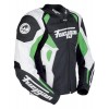 Spyder 2015 Motorbike Racing Leather Green Jacket