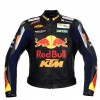 Men's KTM RedBull Motorcycle Racing Leather Jacket