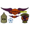 The Warriors Turnbull AC'S Gang Embroidery Patches Set