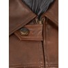 Men's Expendables 2 Spanish Brown Vintage Waxed Jason Statham Leather Jacket