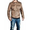The Expendables 2 Jason Statham Brown Leather Jacket