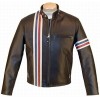Easy Rider Peter Fonda USA Flag Biker Leather Jacket