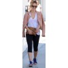 Hilary Duff Pink Leather Biker Jacket 