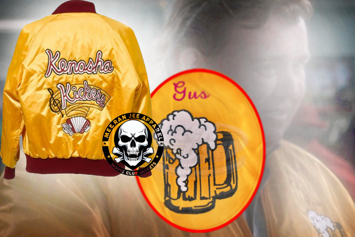 Kickers Jacket Buy Kenosha Kickers Yellow Satin Bomber Jacket – Gus Polinski Home ...