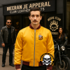 Kenosha Kickers Gus Polinski Yellow Satin Bomber Jacket –  Home Alone  John Candy Polka King of the Midwest Jacket