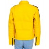 Kill Bill 2 Uma Thurman Yellow Leather Jacket