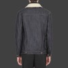 Men's Kingsman The Golden Circle Statesman Secret Agent Denim Jacket