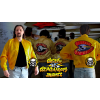 The Warriors Movie Electric Eliminators Yellow Satin Bomber Jacket - Cult Classic The Warriors 1979 Movie Jacket 