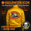 The Warriors Movie Electric Eliminators Yellow Satin Bomber Jacket - Cult Classic The Warriors 1979 Movie Jacket 