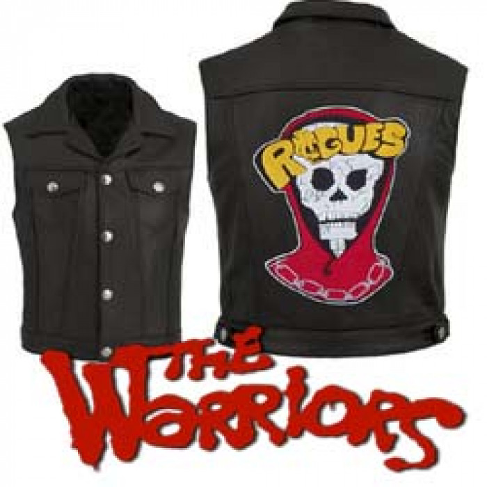 The Warriors Movie Rogues Leather Vest