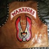 The Warriors Movie Leather Vest Halloween Costume Coney Island Real Replica Vest