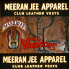 The Warriors Movie Leather Vest Halloween Costume Coney Island Real Replica Vest